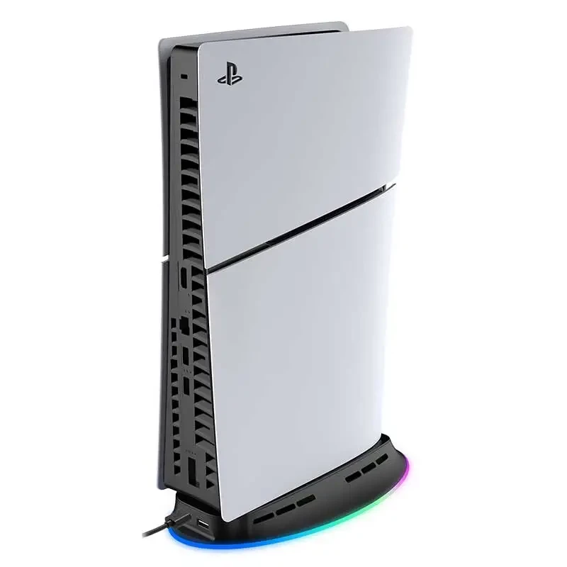 Koelstandaard SUBSONIC SA5656 voor PS5 en PS5 slim met LED-verlichting, multi-ventilator koeling, USB-gevoed