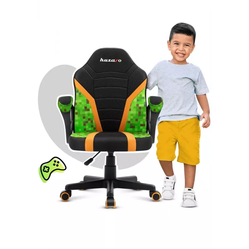 Gamestoel voor kinderen Huzaro Ranger 1.0 Pixel Mesh