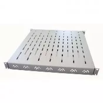 19-inch rek Apranet VARIplain 1U zwart