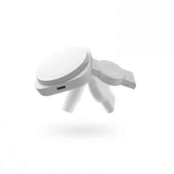 ZENS 2-IN-1 MAGSAFE + WATCH TRAVEL CHARGER WIT