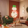 Nanoleaf Blocks Big Squares Starter Kit N8100K02-6BS, 6 ledpanelen, 16 miljoen+ kleuren, wifi 2,4 GHz, compatibel met Apple Home/Alexa/Google Home/SmartThings