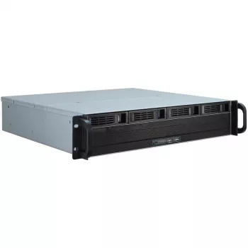 Inter-Tech IPC 2U-2404S - rack - inbouwbaar - 2U - micro ATX