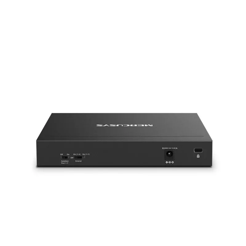 Mercusys MS108GP 8-poorts Gigabit desktop switch met 7 PoE-poorten