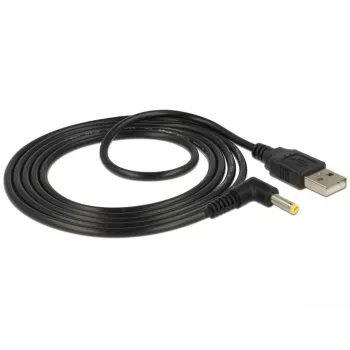 Stroomkabel DeLOCK 85544 USB A 1,5 m zwart