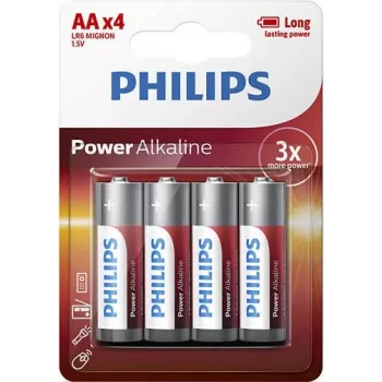 Wegwerpbatterij Philips Power Alkaline Battery LR6P4B/10