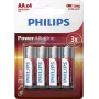 Wegwerpbatterij Philips Power Alkaline Battery LR6P4B/10