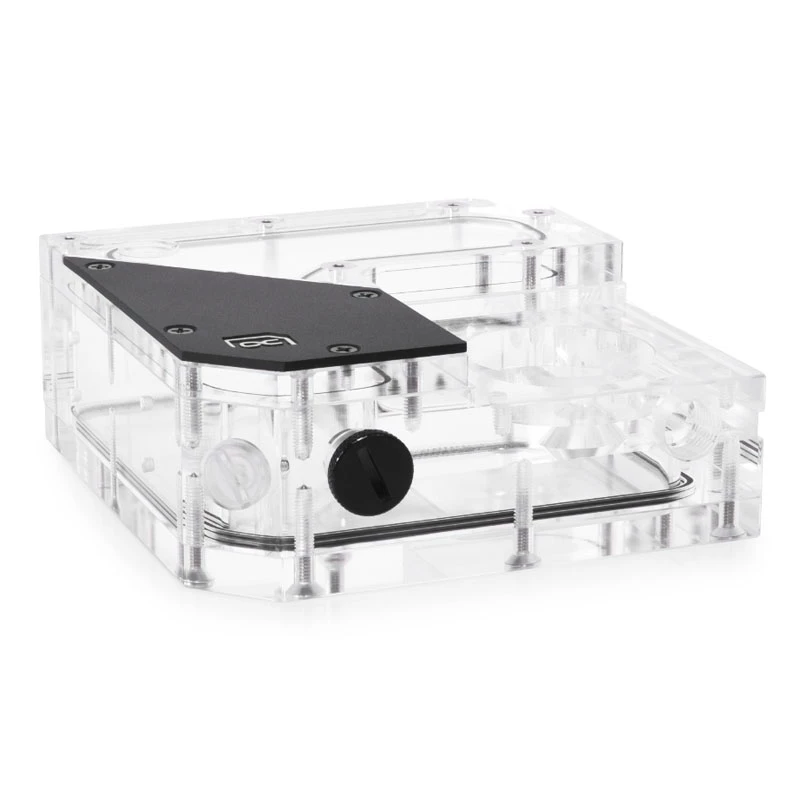 Reservoir Alphacool 15075 acryl zwart transparant 120mm