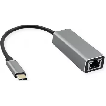 ROLINE USB3.2 Gen2 Type-C - 5 Gigabit Ethernet converter - Digitaal/Data (12.02.1113)