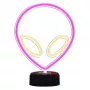 Tafellamp MANTA SNL86PK Style Neon Lights UFO roze – decoratieve neonlamp in roze
