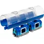Welt Tunnelbox metro licht in het donker, speelgoedvoertuig blauw