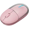 CANYON muis OnClick 24 BT/ draadloos transparant/roze