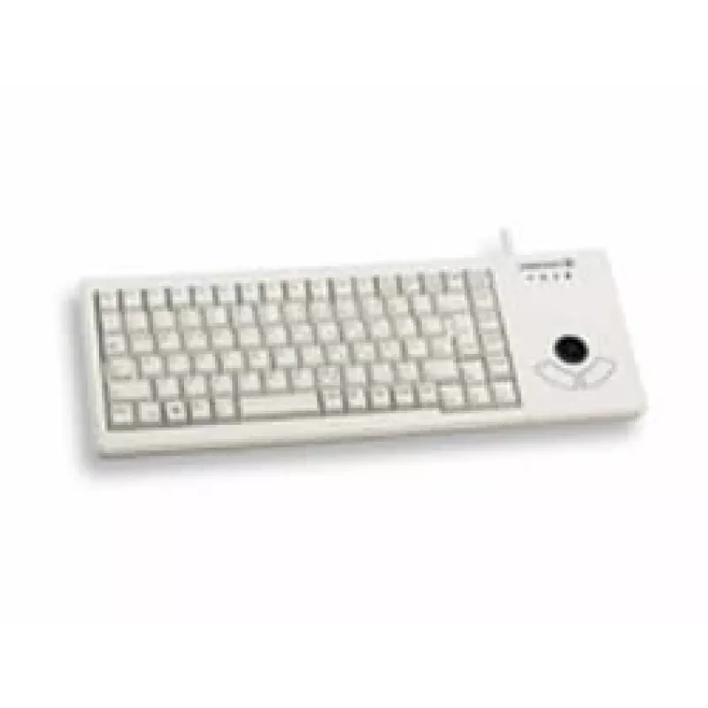 CHERRY XS trackball toetsenbord universeel USB QWERTZ Duits grijs
