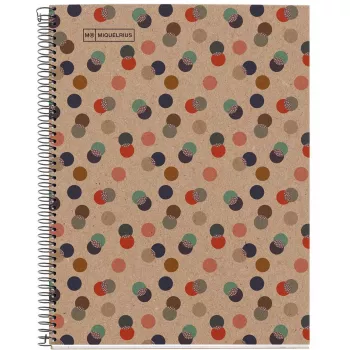 MIQUELRIUS collegeblok Öko-Design 1 gelinieerd DIN A4 met binnenmarge (A615899)