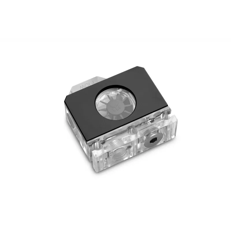 Doorstroomindicator EK Water Blocks zwart transparant 1/4 inch
