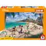 Thomas Kinkade Studios: Disney - Mickey & Minnie in Florida, puzzel 200 stukjes