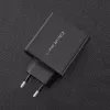 Voeding QOLTEC 51717 45W 20V 3A AC-oplader voor binnen voor smartwatch, zwart