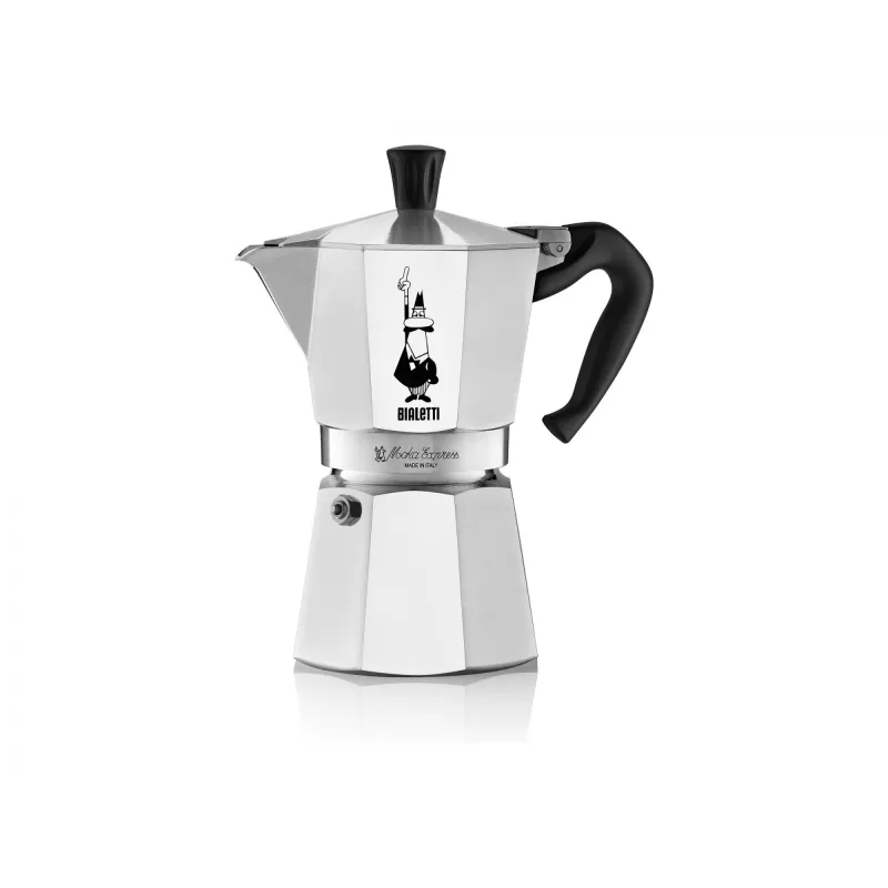 Bialetti Moka Express mokakan 0,3 L aluminium, zwart