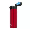 Thermosfles NOVEEN TB825 400 ml – geïsoleerde RVS drinkbeker, rood