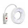 Verlichtingsaccessoire DELOCK 46019, witte kunststof wandhouder, 83,5×83,5×26,5 mm