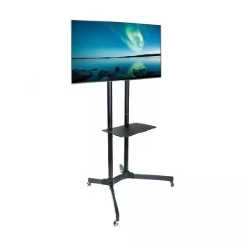 ART STO S-08A mobiele tv-wagen met beugel voor 30-65 inch schermen, max. 60 kg