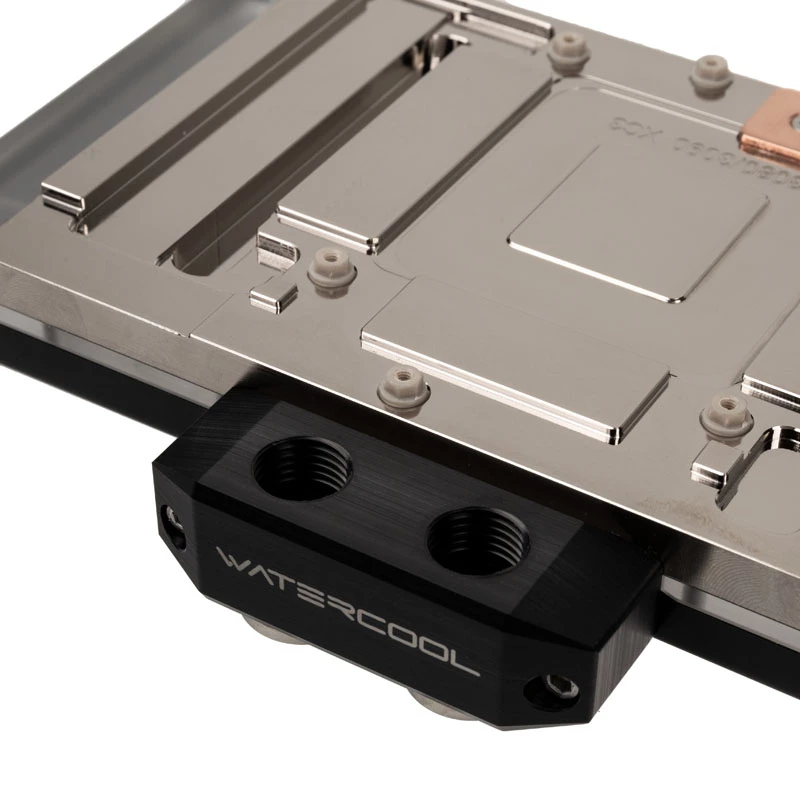Watercool Heatkiller V voor RTX 3080/3090 EVGA XC3, ARGB - nikkel + acetaal, zwart