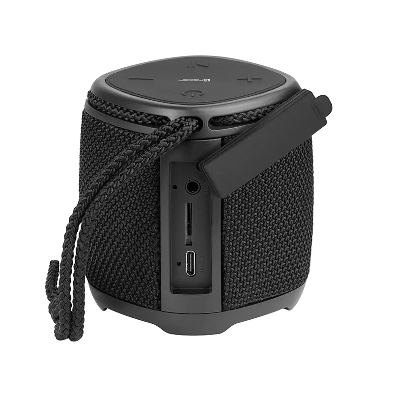 Draagbare stereoluidspreker TRACER Splash S (Bluetooth 5.1, 5 W RMS, IPX5, 6 u accu) zwart