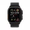Watch Ultra 2 GPS + Cellular 49 mm Black titanium behuizing met Black Trail Loop - S/M