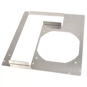 PCI-achterplaat voor Mini-ITX (2-slot) – DimasTech S0026RW, aluminium