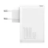 Reisoplader Baseus GaN2 Pro Quick 2x USB + 2x USB-C, 100W, EU (wit)