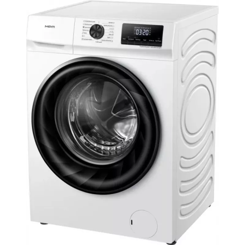 Wasmachine MPM MPM‑5814‑PH‑47, frontlader, 8 kg, 1400 t/min, A, 60×54×85 cm, wit