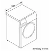 Frontlader wasmachine Bosch WGE02201PL — 8 kg, 1200 t/min, 55 l trommel, LED-display, inverter
