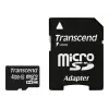 Flashgeheugen Transcend 4GB MicroSDHC Class 10 met adapter