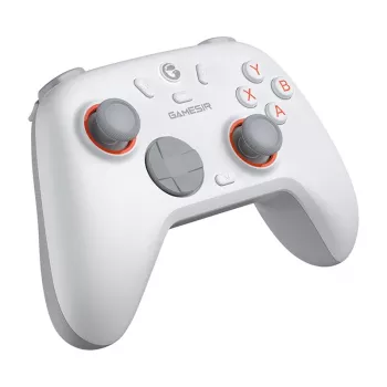 Draadloze controller GameSir Nova 2 Lite N2 Lite WT — Bluetooth, ergonomisch ontwerp, wit