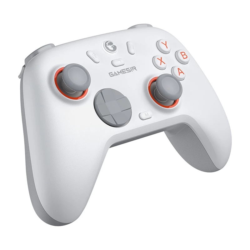 Draadloze controller GameSir Nova 2 Lite N2 Lite WT — Bluetooth, ergonomisch ontwerp, wit
