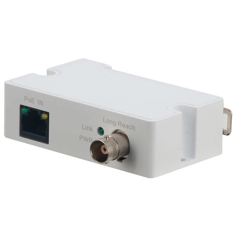 Dahua Technology LR1002-1EC-V3 netwerkontvanger (Ethernet over coax), 10/100 Mbit/s, grijs