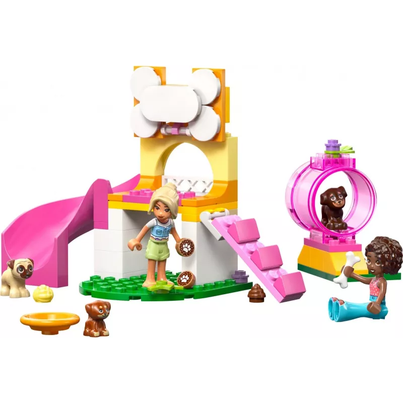 Constructiespeelgoed LEGO Friends hondjesspeelplaats set 42665, 66 onderdelen, 2 minifiguren, leeftijd 4+