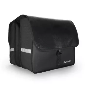 Fietspacktas Wozinsky dubbele drager tas 28 L zwart WBB34BK