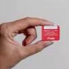 Shelly Qubino Wave 1PM Mini Z-Wave meetschakelactor rood