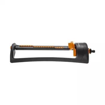 Fiskars 1023661 tuinsproeier metaal zwart, oranje