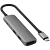 Satechi ST-P4SM interface hub USB Type-C 10000 Mbit/s grijs
