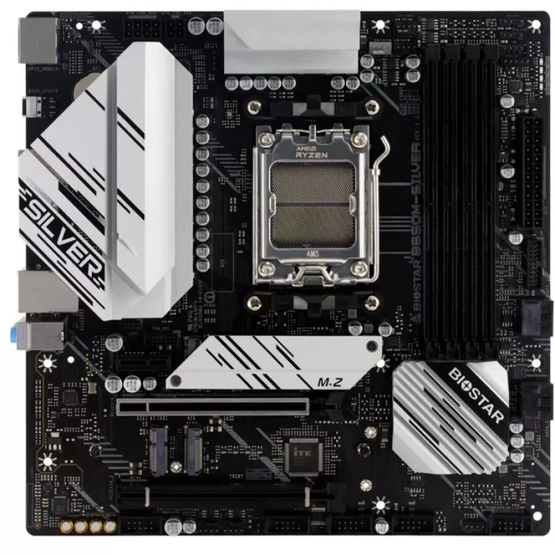 BIOSTAR B650M-Silver AM5 Micro-ATX moederbord