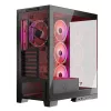 Pc-behuizing MODECOM Volcano SPACE APEX ARGB midi tower, gehard glas, USB-C, ondersteunt ATX/microATX/Mini-ITX, GPU tot 430 mm, CPU-koeler tot 180 mm