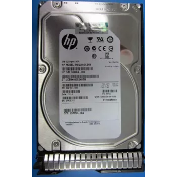 Hewlett Packard Enterprise 702661-001 interne harde schijf 3,5 inch 2000 GB SATA (702661-001)