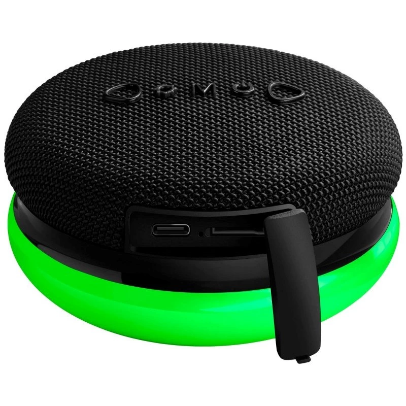 Draagbare Bluetooth-luidspreker DEFENDER ENJOY 40 — 7 W RMS, Bluetooth 5.3, LED-verlichting, LiPo-accu, 9 u, zwart