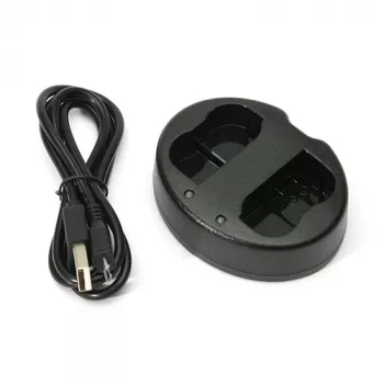 lader extra digital voor Canon LP-E8 (model DV00DV3255) — dubbellader voor LP‑E8 accu's