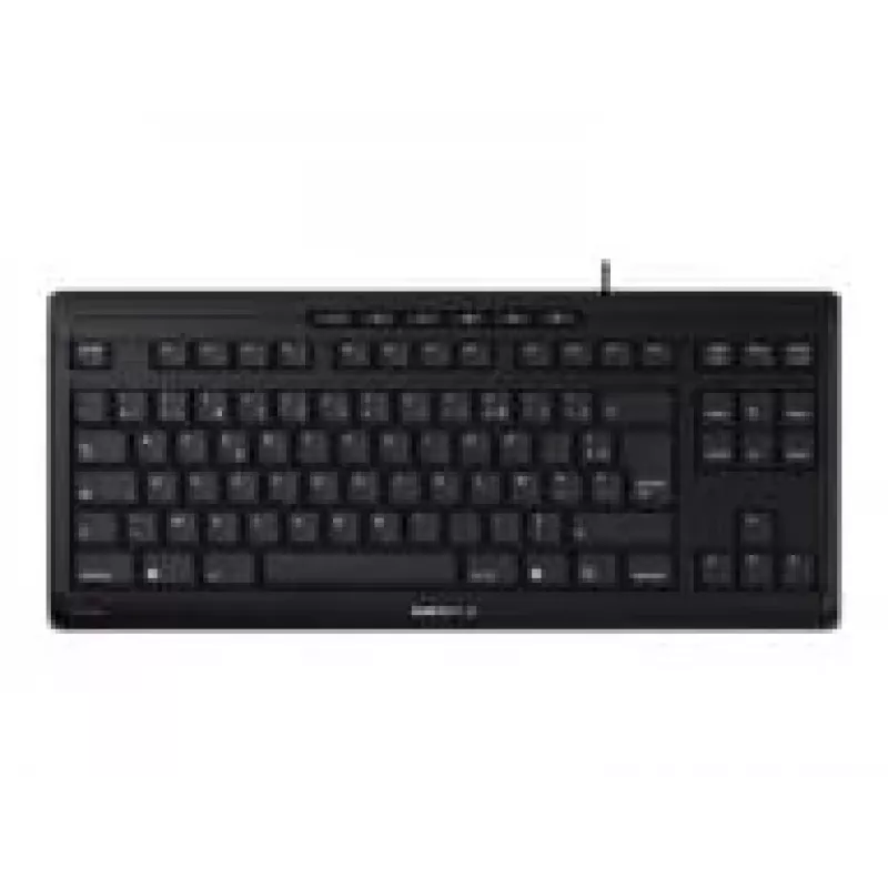 CHERRY STREAM TKL toetsenbord universeel USB QWERTZ Zwitsers zwart