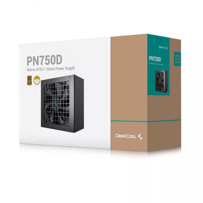 DeepCool PN750D voeding 750 W 20+4 pin ATX ATX zwart