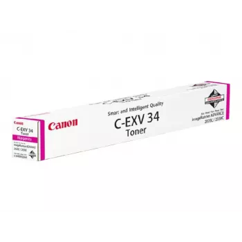 Canon C-EXV 34 tonercartridge 1 st. origineel magenta