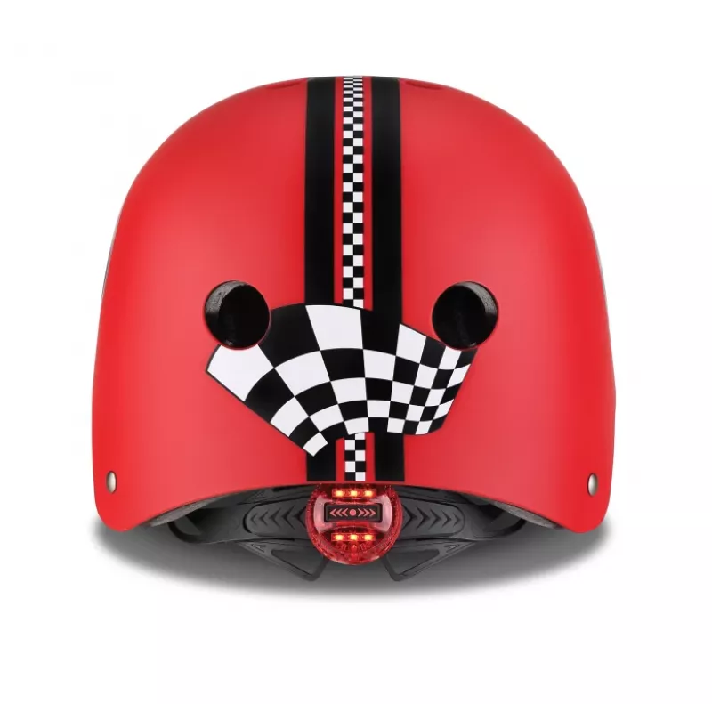 Veiligheidshelm GLOBBER Elite Lights XS/S 48–53 cm rood