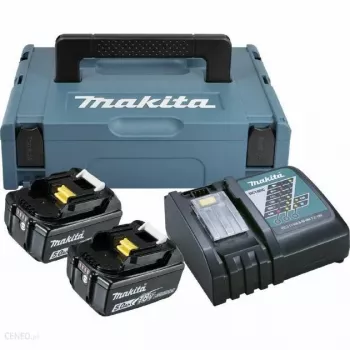 MAKITA VOEDINGSKIT 18V 2x5,0Ah (BL1850Bx2+DC18RC) MAKPAC